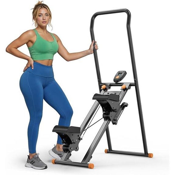 Niceday Stair Stepper with Handlebar 300LBS Capacity