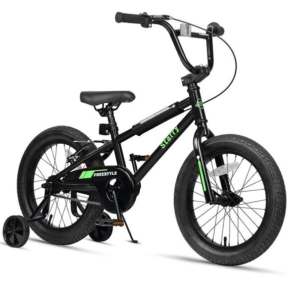 Kids BMX Bicycle with Training Wheels for Toddlers