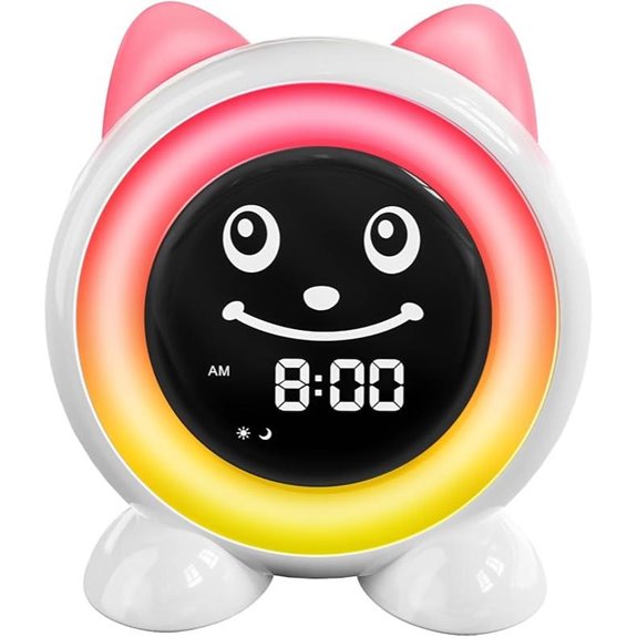 Toddlers Sleep Training Clock with Lights and Nap Timer
