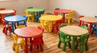 top kids wood table sets