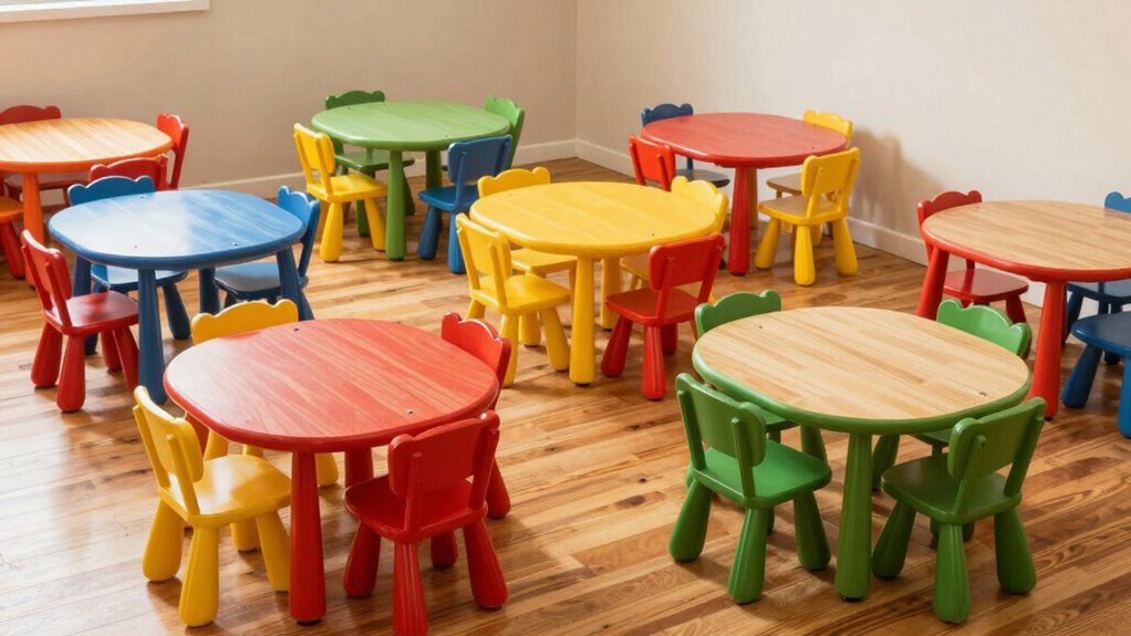 top kids wood table sets