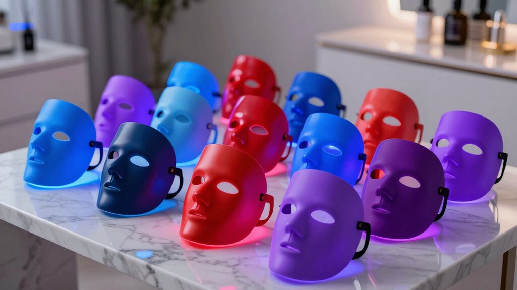 top led masks for glowing skin