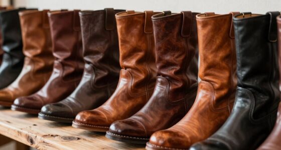 top luxury leather boots