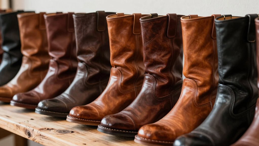 top luxury leather boots