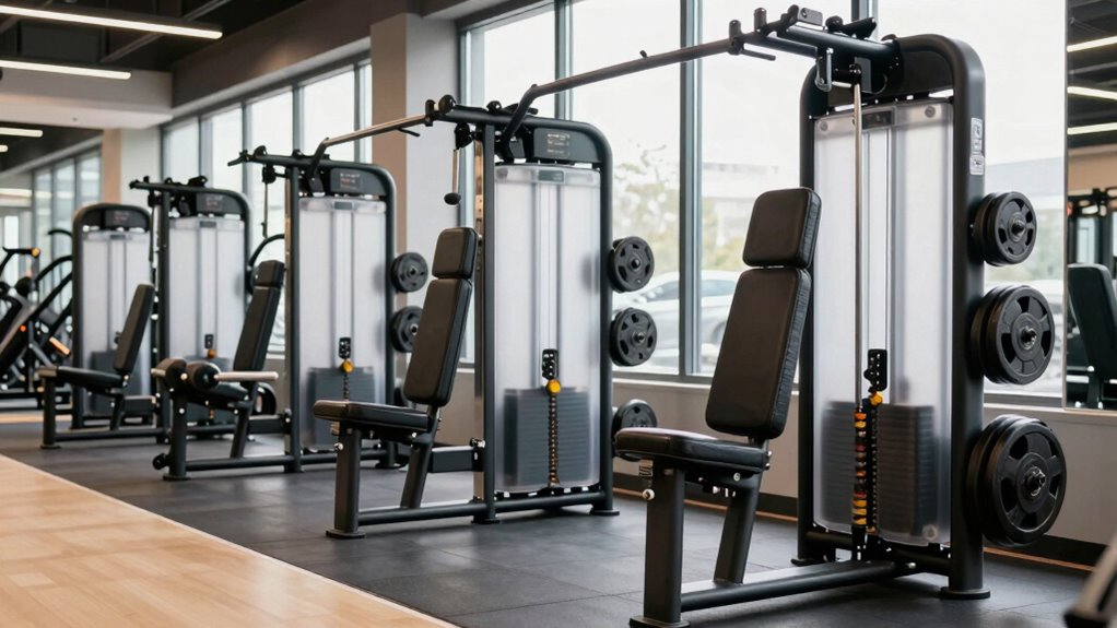 top plate loaded gym machines