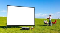 top portable projection screens