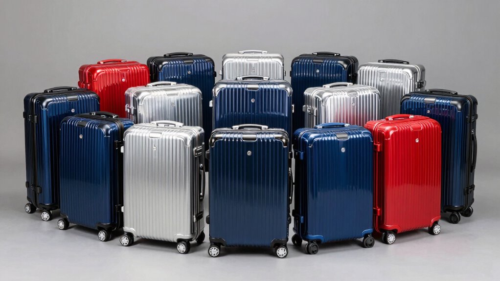 top premium hard suitcases