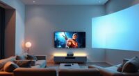 top short throw projectors