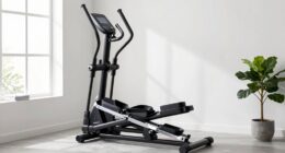 top space saving compact ellipticals
