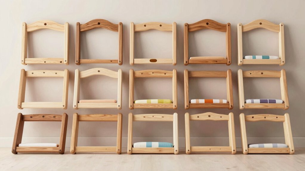 top toddler bed wood frames