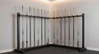 top vertical barbell racks