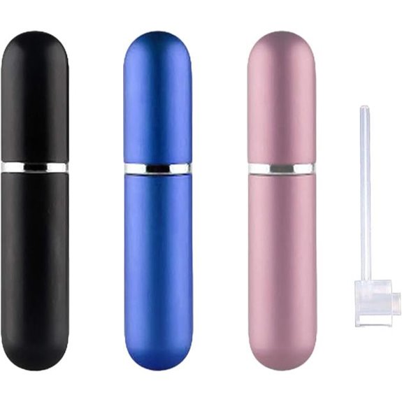Travel Refillable Perfume Atomisers 3 Pcs 5ML