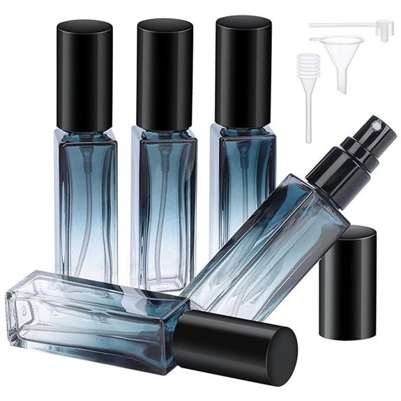 Segbeauty Travel Refillable Perfume Bottles (5-Pack)