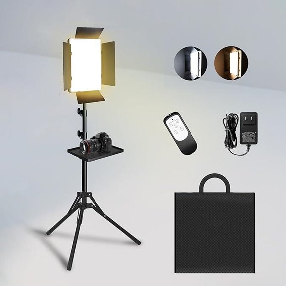 Arsoer 36W Bi-Color Video Studio Lighting Kit