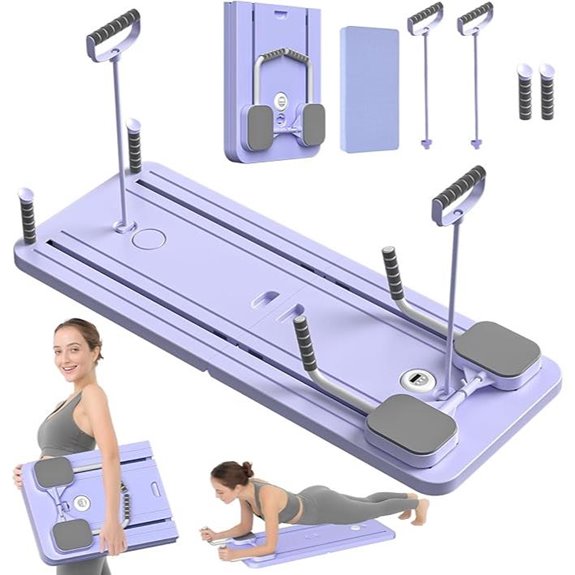 JANUA Pilates Reformer Board 5-in-1 for Home