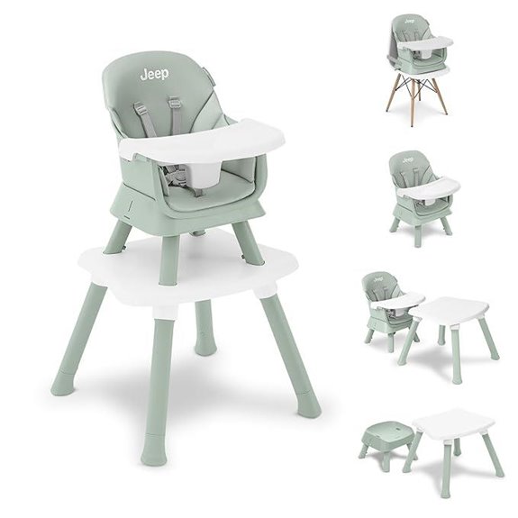Jeep Milestone 6-in-1 High Chair by Delta Children
