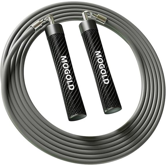 Weighted Jump Rope with Thick Handles for Fitness