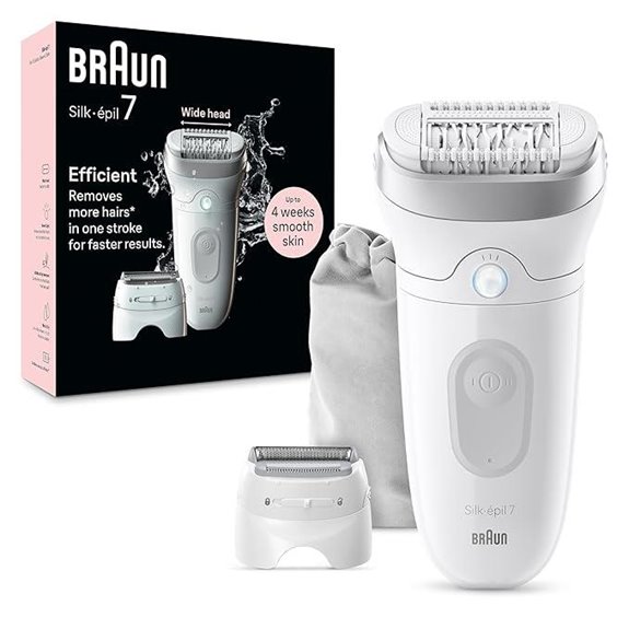 Braun Silk-épil 7 Epilator & Trimmer Wet & Dry
