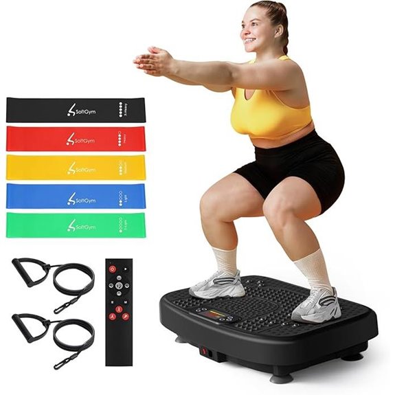 SoftGym Vibration Plate for Whole Body Workout