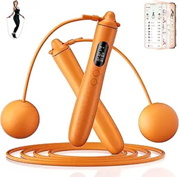 Wireless Smart Jump Rope with 9-Axis Gyroscope