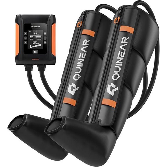 QUINEAR Cordless Leg Compression Boots for Recovery