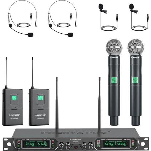 Phenyx Pro Wireless Microphone System (PTU-5000-2H2B)