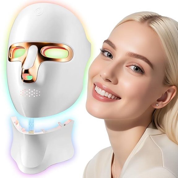 Red Light Therapy Face Mask Cordless USB Rechargeable