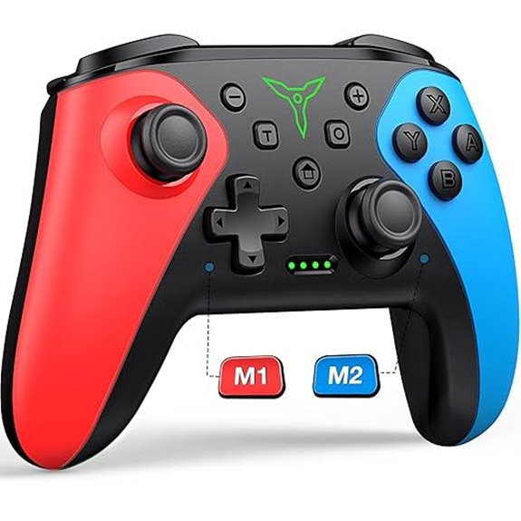 Wireless Nintendo Switch Controller with Turbo and Touch Buttons