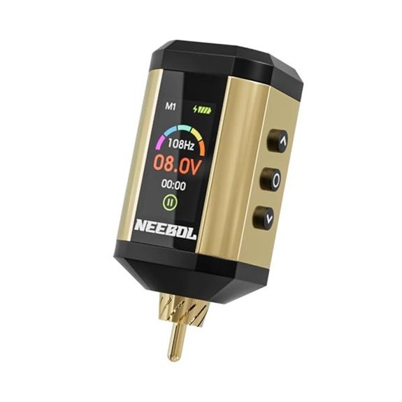 Wireless Tattoo Power Supply with LED Display