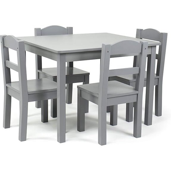 Humble Crew Kids Wooden Table & Chairs Set