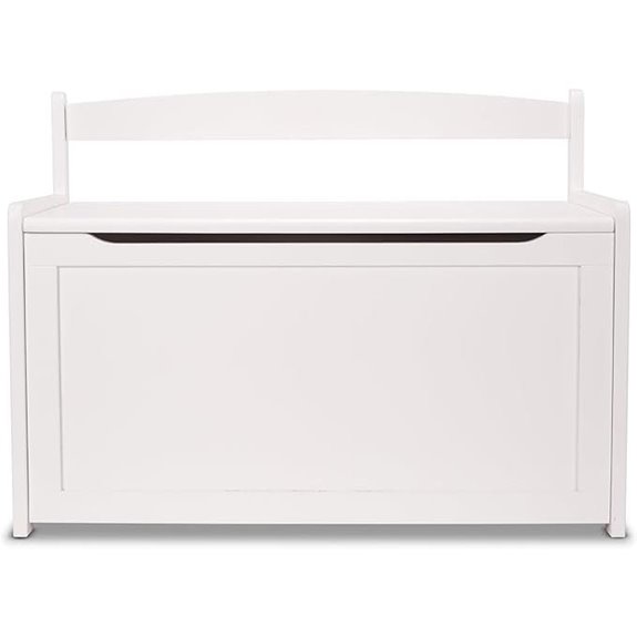 Melissa & Doug Wooden Toy Chest for Kids