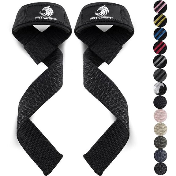 Fitgriff Lifting Wrist Straps for Weightlifting