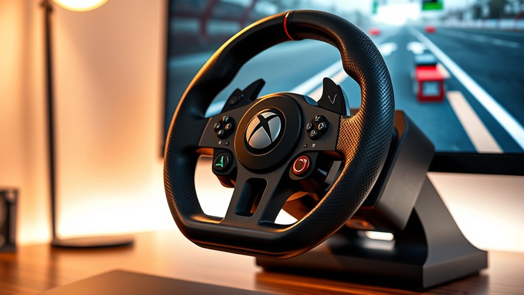 xbox racing wheel features