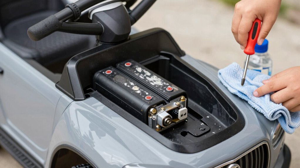 battery maintenance and inspection