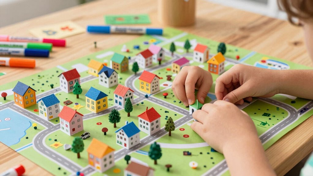 build detailed safe neighborhood