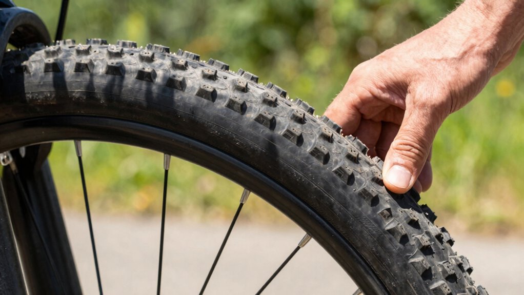 check tire wear and damage