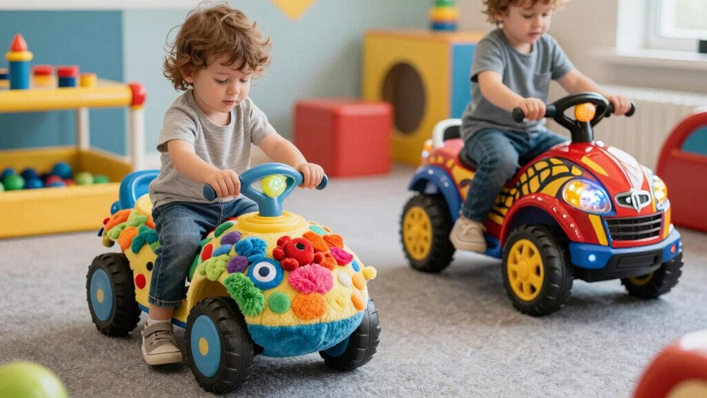 choose suitable sensory features