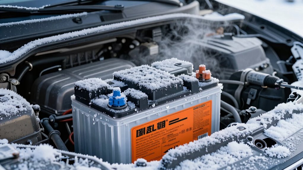 cold weather hampers battery performance