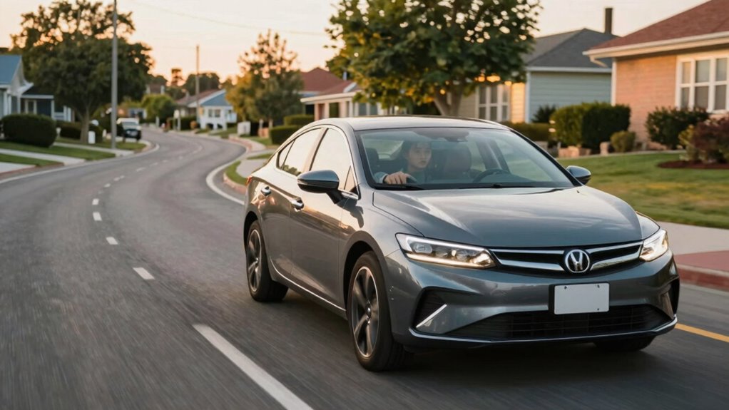 confident controlled driving style