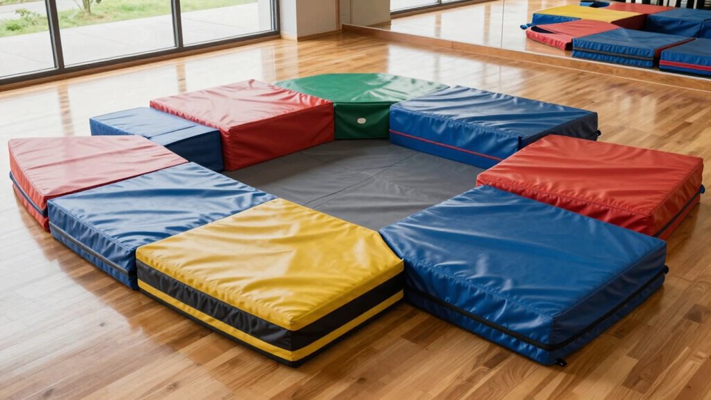 crash pad placement and safety