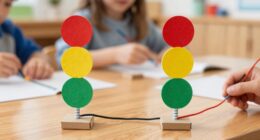 create diy traffic signal