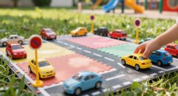 create independent play area