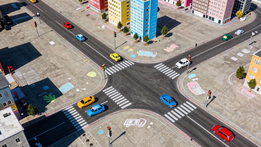 create organized accessible traffic layout