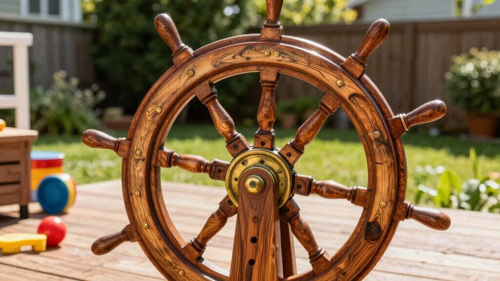 custom nautical ship wheel