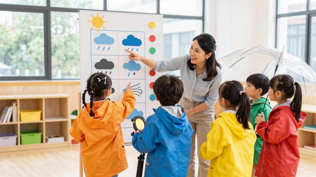 daily weather observation routine