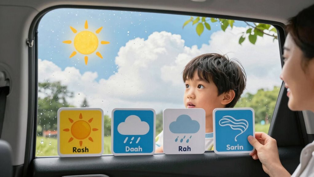 descriptive weather vocabulary practice