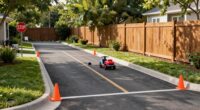 driveway safety ride on accidents
