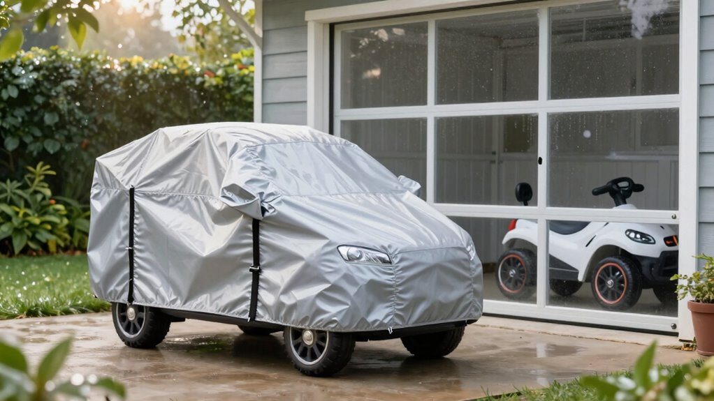 effective ride on weather protection