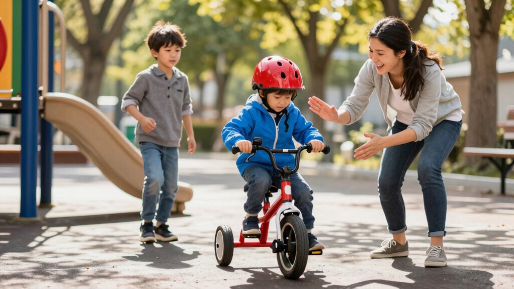 encourage independence and celebrate progress