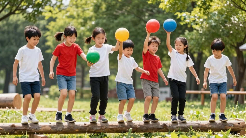 encourage teamwork through engaging activities